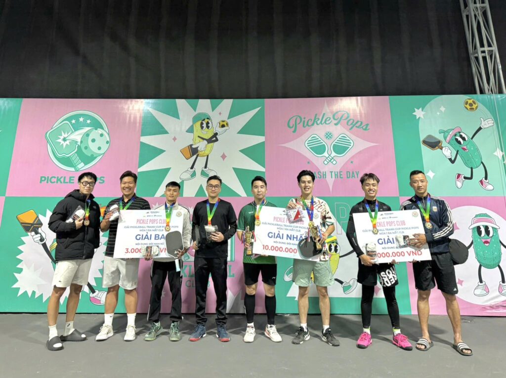 Pickle Pops Club hỗ trợ Giải đấu – không chỉ là sân thuê thông thườn